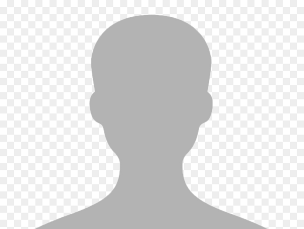 Silhouette eines anonymen Kopfes auf grauem Hintergrund.
